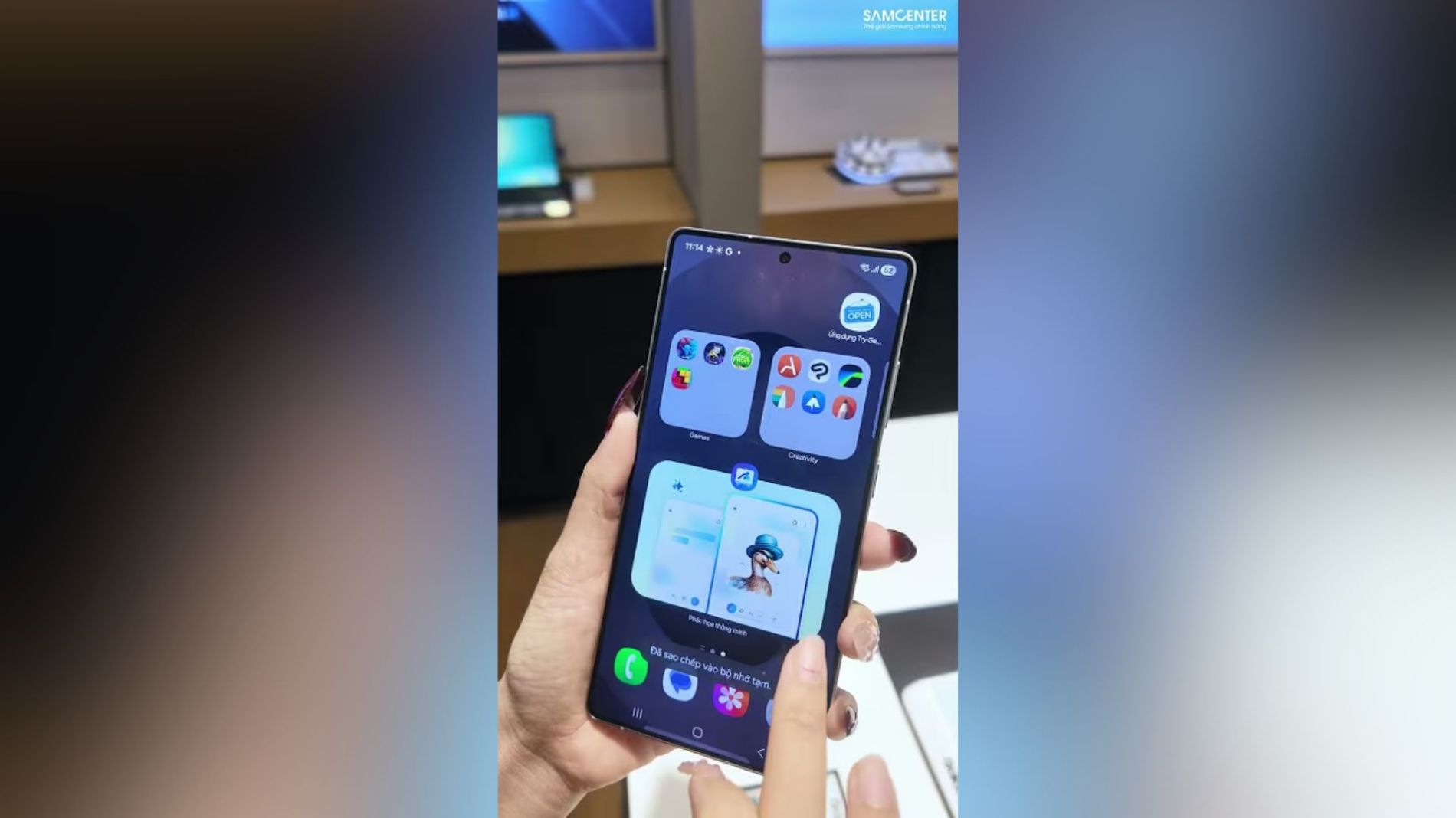 Hình ảnh cho danh mục Eeee anh em dùng Samsung đã biết mẹo này chưaa